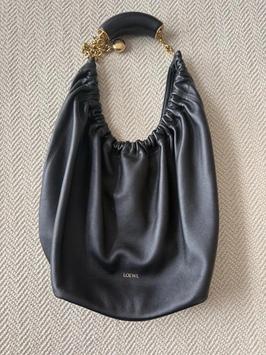 Loewe black leather - black,