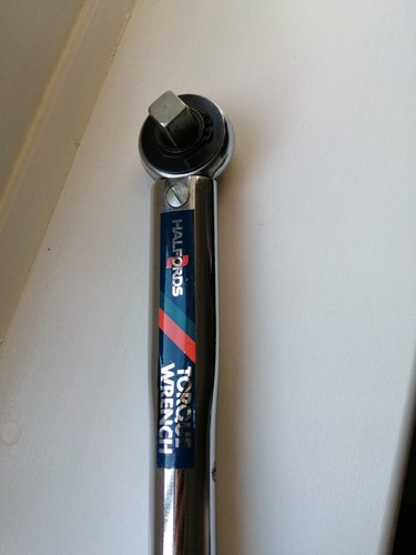 Halfords torque wrench 2 - halfords, 1/2
