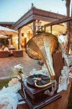 Antique HMV Gramophone Fully