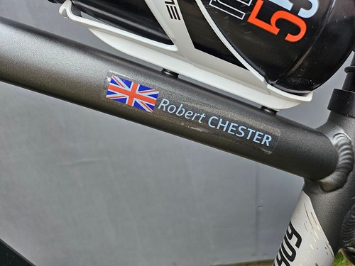 Bike name frame stickers - bike,