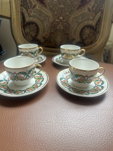 Vintage turkish coffee cups - vintage,