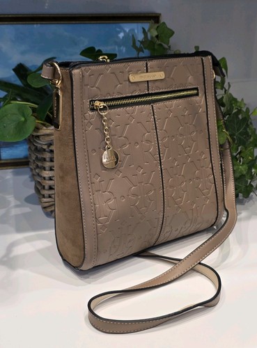 River island brown monogram - river,