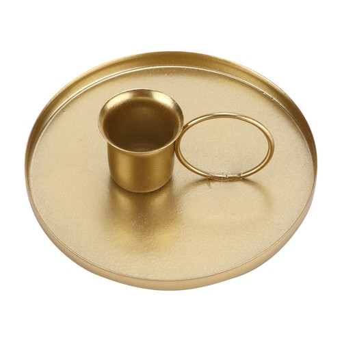 Retro candle holder metal - candle,