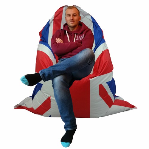 Large union jack bean bag - large,