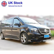 FITS MERCEDES BENZ VITO FRONT BUMPER SPLITTER LIP VALANCE SPOILER BODY KIT 14-21
