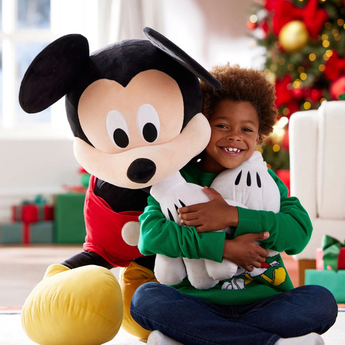 Mickey mouse jumbo soft toy - mickey,