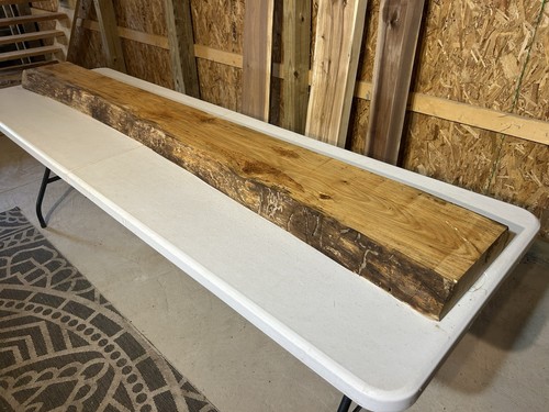 Figured live edge ash - figured, wood