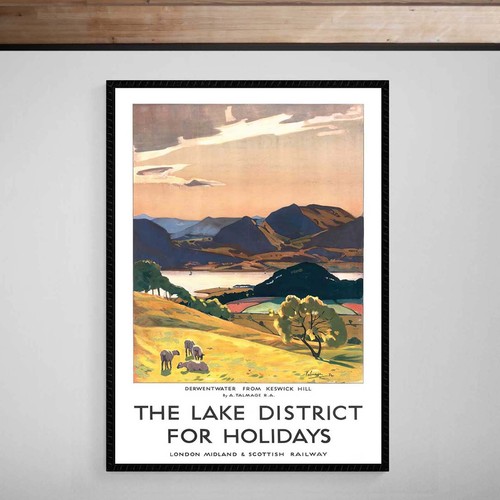 Derwentwater from keswick hill - derwentwater,