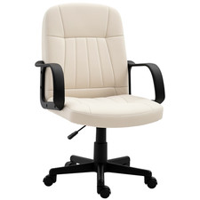 HOMCOM PU Leather Office Chair