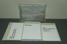 2021 HYUNDAI ELANTRA OWNERS MANUAL WITH LITERATURE FREE SHIPPING
