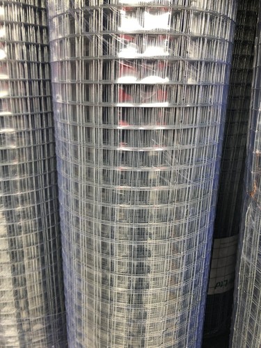Welded chicken wire mesh x - wire,