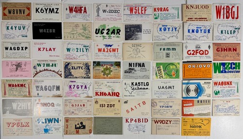 Qsl ham radio cards usa - qsl,