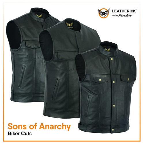 Men genuine leather sons - genuine,