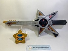 Ninninger Guitar Ningeki Star Sword Gun Power Rangers Ninja Steel Gold Used JP