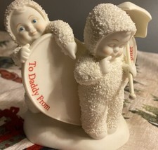 Snow babies Daughter Father 