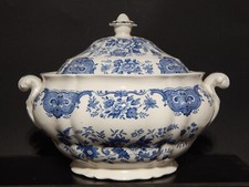Vintage Soup Tureen Centerpieces Semi Porcelain Ridgway 1792 Staffy Windsor