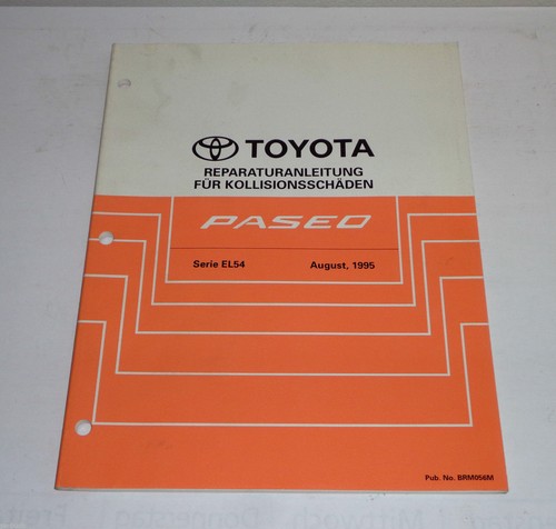 Workshop manual toyota - toyota, paseo