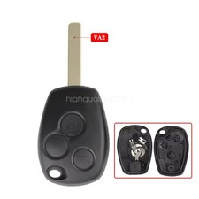 Remote Key Fob Case Shell 3B For Renault Trafic Vauxhall Vivaro Nissan Primastar