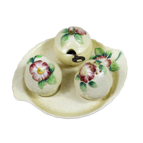Carlton ware wild rose cruet - ware,