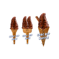 Chocolate Dipped Whippy Ice