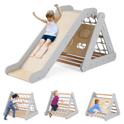 Wooden triangle climber - wooden, 4