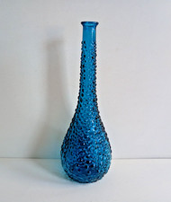 Vintage Blue Glass Genie