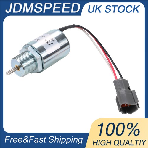 Engine stop solenoid - stop, 12v