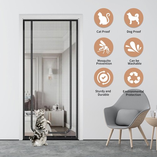 Cat pets screen - screen, door