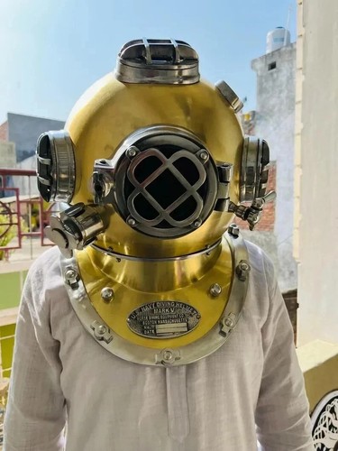 Scuba diving helmet deep - helmet, sea