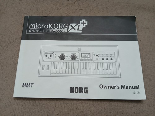 Official manual for korg - manual,