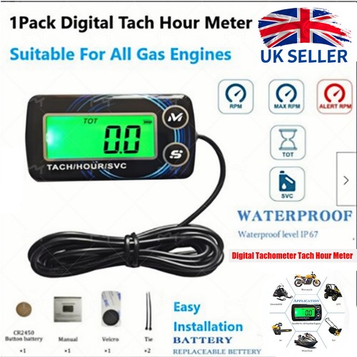 Digital inductive tachometer - inductive,