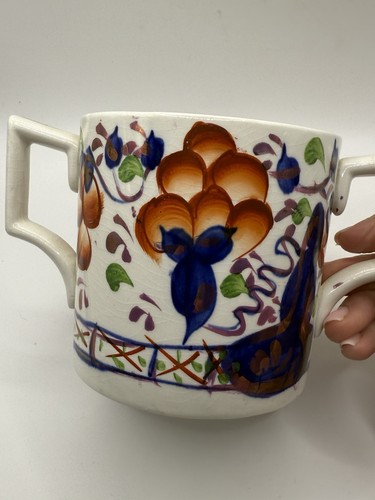 19th century antique gaudy - century,