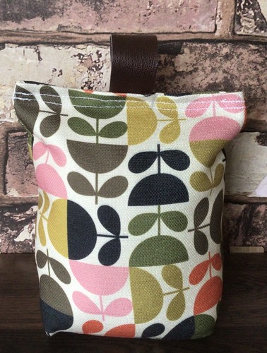 Orla kiely leather fabric - orla,