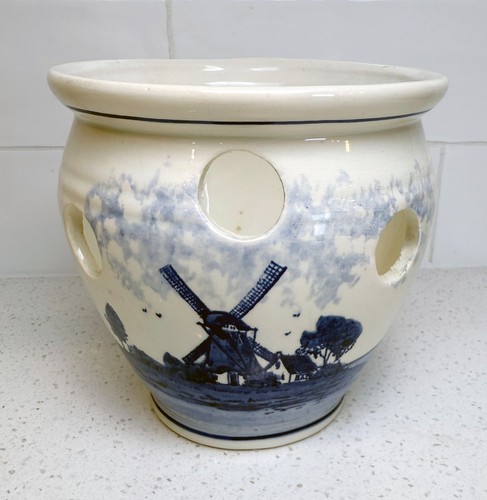 Vintage delfts blauw holland - blauw,