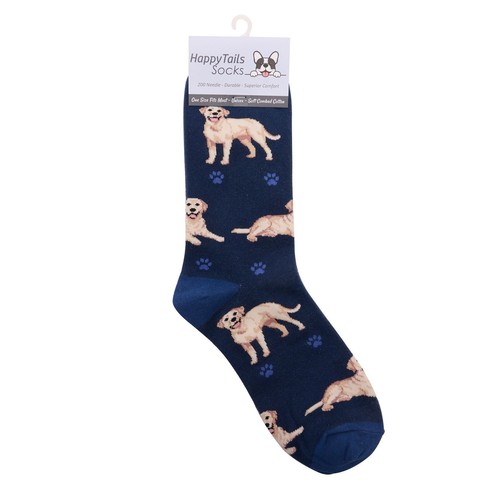 Golden labrador socks - golden, ladies