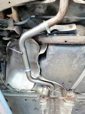 VW Golf 1.4TSi Mk6 Centre resonator mid silencer delete pipe deres pipe