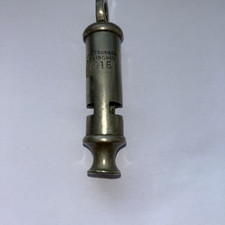 SCARCE WW1 1915 J.HUDSON 244 BARR St BIRMINGHAM W.D TRENCH WHISTLE