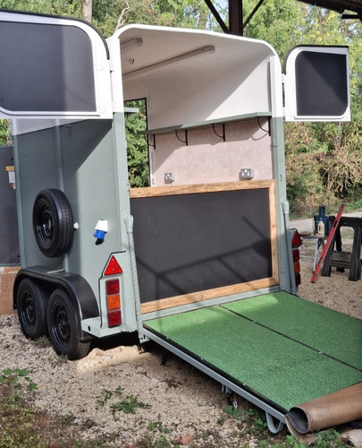Newly converted horse - converted,
