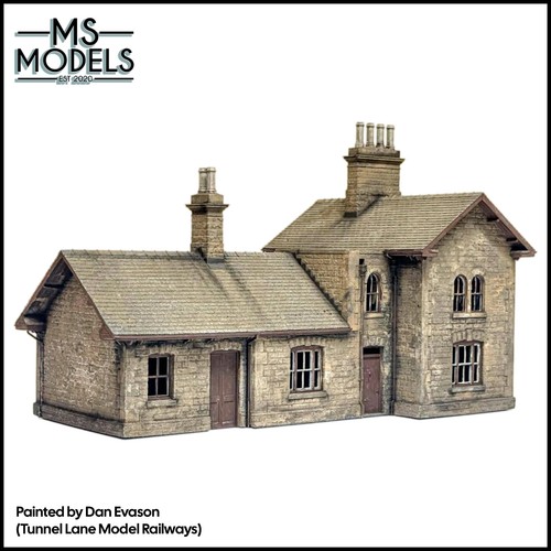 Lnwr stone station building - lnwr,