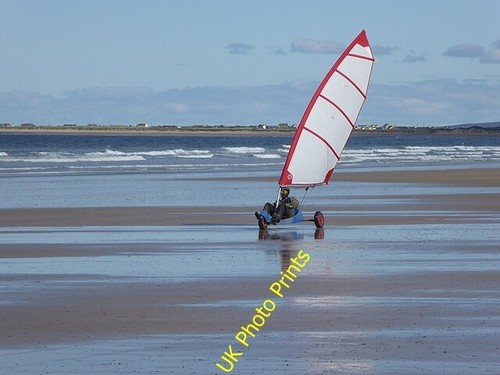 Photo 6x4 sand yacht - 6x4, on