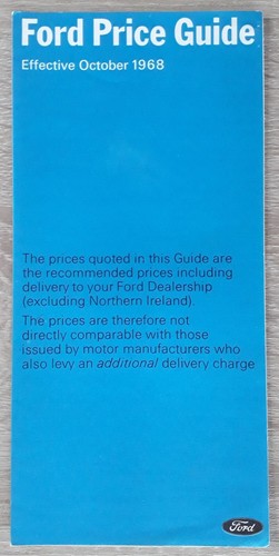 Ford range price - price, list