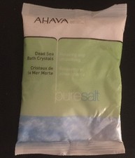 AHAVA PURE DEAD SEA BATH CRYSTALS 100% Dead Sea Salt (8.5 oz)