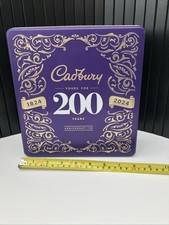 Empty Cadbury 200 Years Anniversary Biscuit Tin