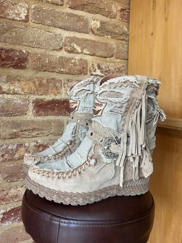 Vaquero fringe detail - vaquero, suede