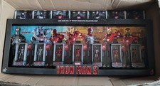 Iron Man Hall Of Armor Miniatures Collectibles Set (Hot Toys, Sideshow, Marvel)