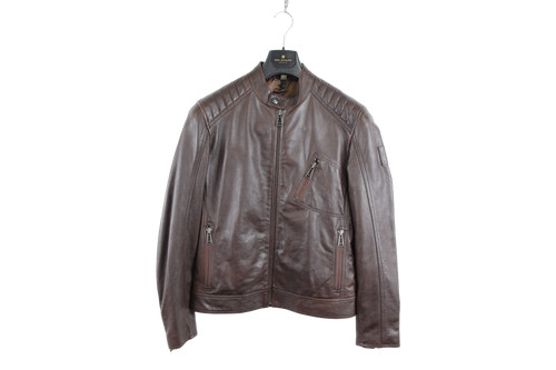Belstaff men brown leather - belstaff,
