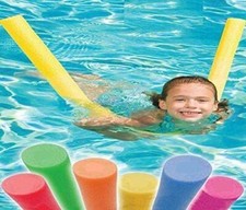 X4 Swimming Pool Noodle Float Aid Woggle Noodles WACKY COLOURS Woggle