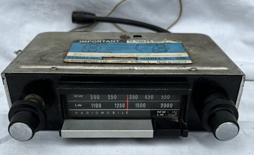 Vintage radiomobile model 320 - radiomobile,