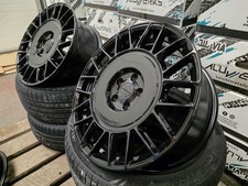 GLOSS BLACK 19" VW TRANSPORTER T6 T6.1 T5 T5.1 VIVARO TRAFIC ALLOYS WHEELS TYRES