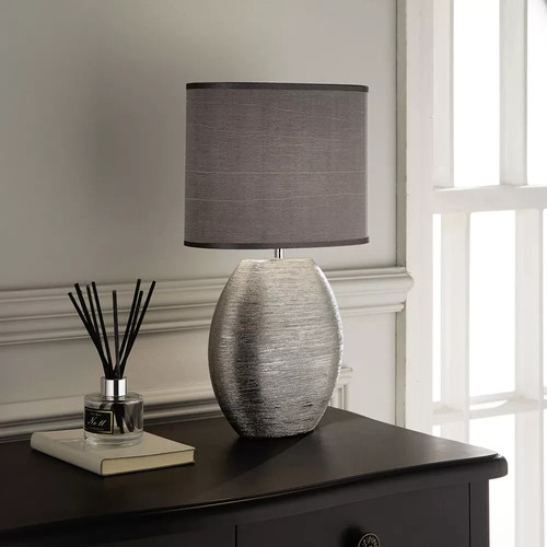 Silver ceramic table - table, with